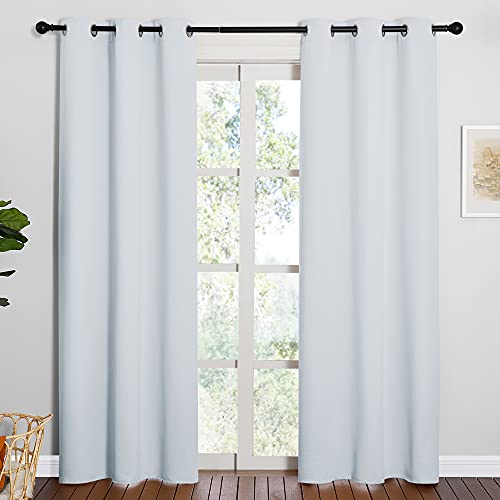 Easy Care Solid Thermal Insulated Room Darkening Curtains