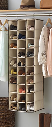 Whitmor 30 Section Hanging Shoe Shelves