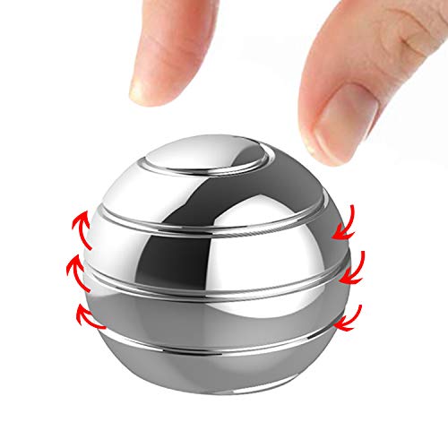 Kinetic Desk Toy Optical Illusion Fidget Spinner Ball