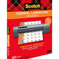 Scotch Thermal Laminator and Laminating Pouch Bundle