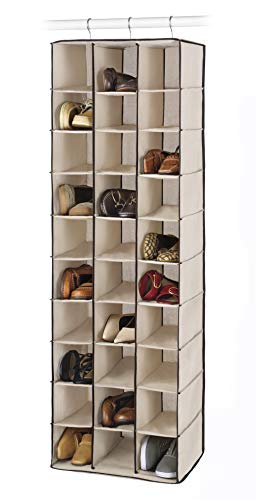 Whitmor 30 Section Hanging Shoe Shelves