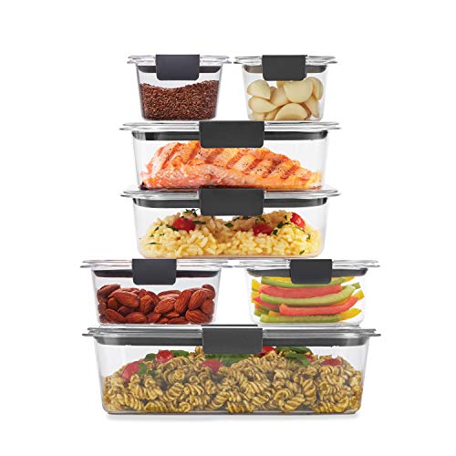 Rubbermaid Brilliance Food Storage Containers with Lids