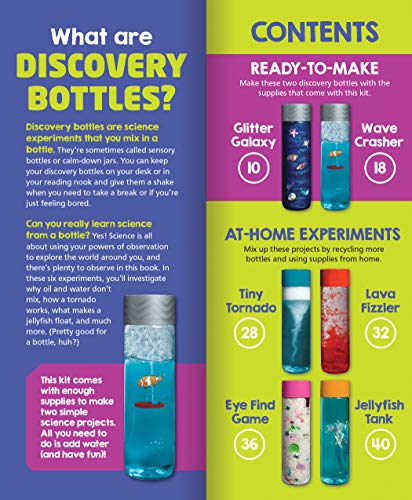 Klutz Make Your Own Discovery Bottles Science/STEM Activity Kit