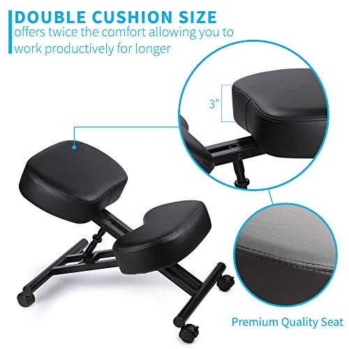 Adjustable Ergonomic Kneeling Chair for Home and Office