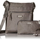 Baggallini Womens Go Bagg Hands-Free Crossbody Purse (Handbag)