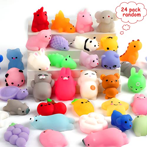 Mochi Squishy Toys, Kawaii Squishies Squeeze Toys, Stress Relief