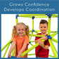 Monkey Bars Climbing Tower - Active Outdoor Fun for Kids