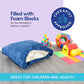 5’ Sensory Crash Pad with Foam Blocks