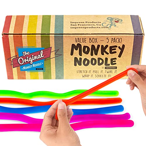 Stretchy String Fidget / Sensory Toys - Stretches to 8 Feet!