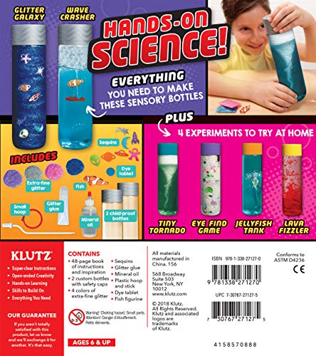 Klutz Make Your Own Discovery Bottles Science/STEM Activity Kit