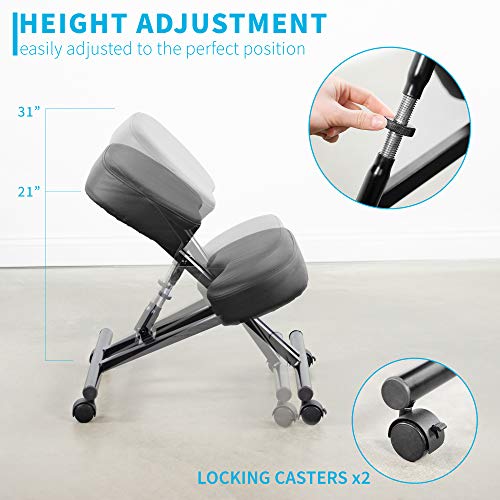 Adjustable Ergonomic Kneeling Chair for Home and Office