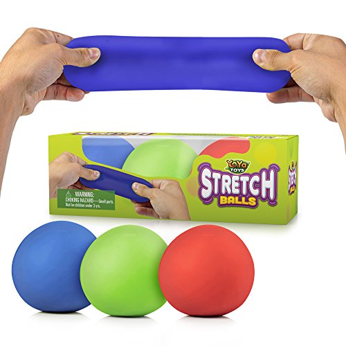 Pull, Stretch and Squeeze Stress Balls