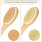 Shower Brush with Soft and Stiff Bristles