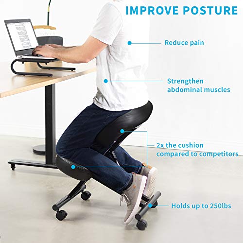 Adjustable Ergonomic Kneeling Chair for Home and Office