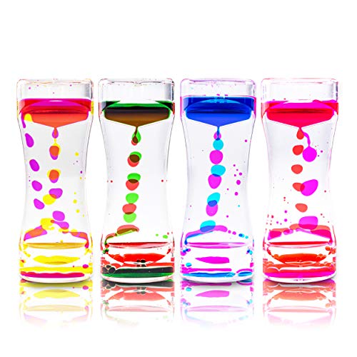 Desktop Fidget Toy - Liquid Motion Bubbler for Sensory Play