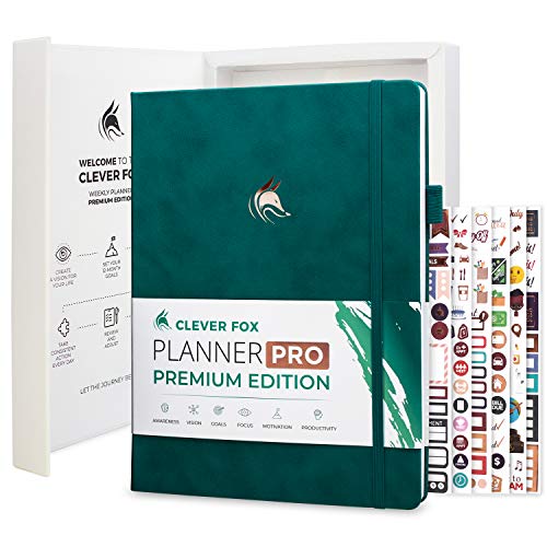 Clever Fox Planner Pro Premium Edition – Luxurious Planner – Flighty Mighty