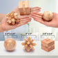 Metal and Wooden Puzzles - Brain Teasers for Adults