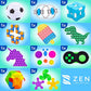 Fidget Toys, Party Favors, Bulk Sensory Toy Pack for Kids, Pop Its