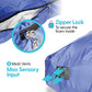 5’ Sensory Crash Pad with Foam Blocks