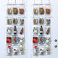 Clear Over The Door Hanging Pantry Closet Organizers