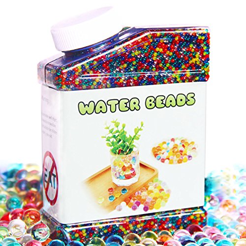 Water Beads Pack Rainbow Mix 50,000 Growing Beads